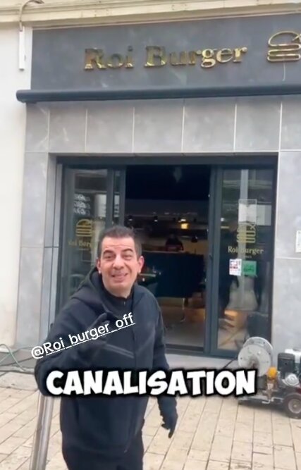Débouchage canalisation à Cannes - restaurant Roi de Burger