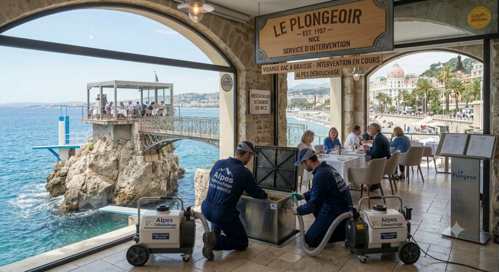 Vidange Bac à Graisse à Nice