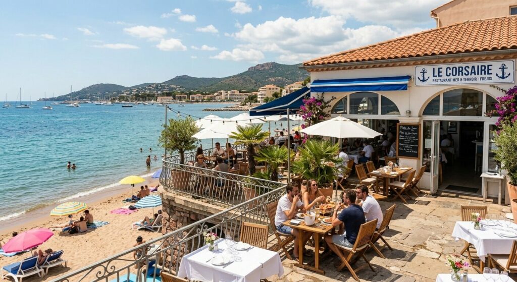 Vidange bac à graisse - Restaurant en bord de mer — Fréjus