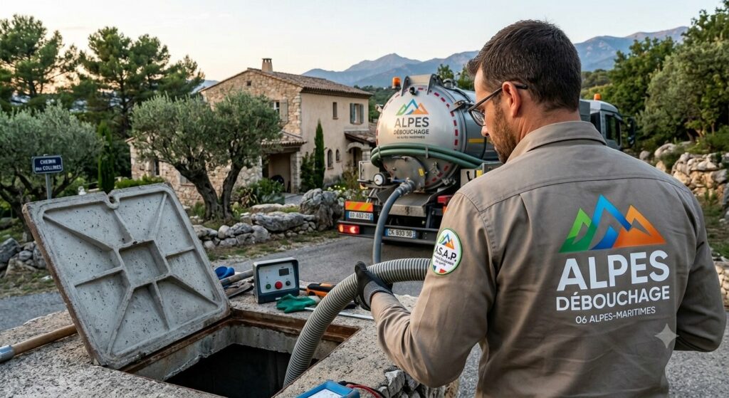 Vidange fosse septique dans les alpes-maritimes